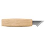 Sport si Outdoor - Camping - Cutite, bricege si accesorii - Cutite si bricege - Cutit cu ascutis oblic pentru sculptura geometrica in lemn BeaverCraft C11, 150 mm - Infinity.ro
