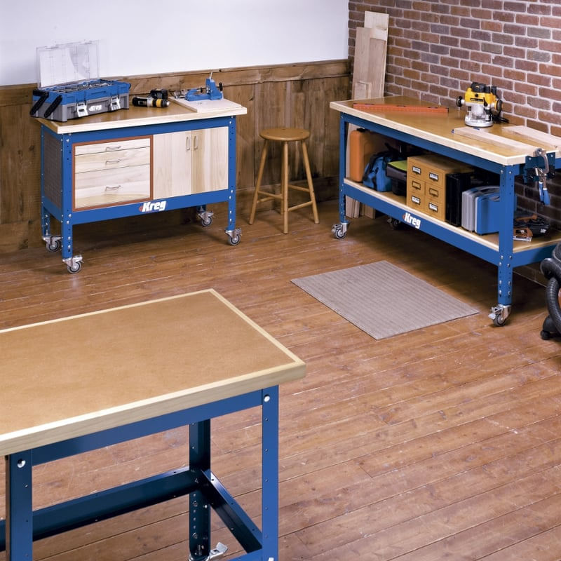 Casa si Gradina - Constructii - Scule de mana si unelte - Mese si bancuri de lucru - Set sine pentru banc universal de lucru Kreg KBS1025, 1625 mm, 4 bucati - Infinity.ro