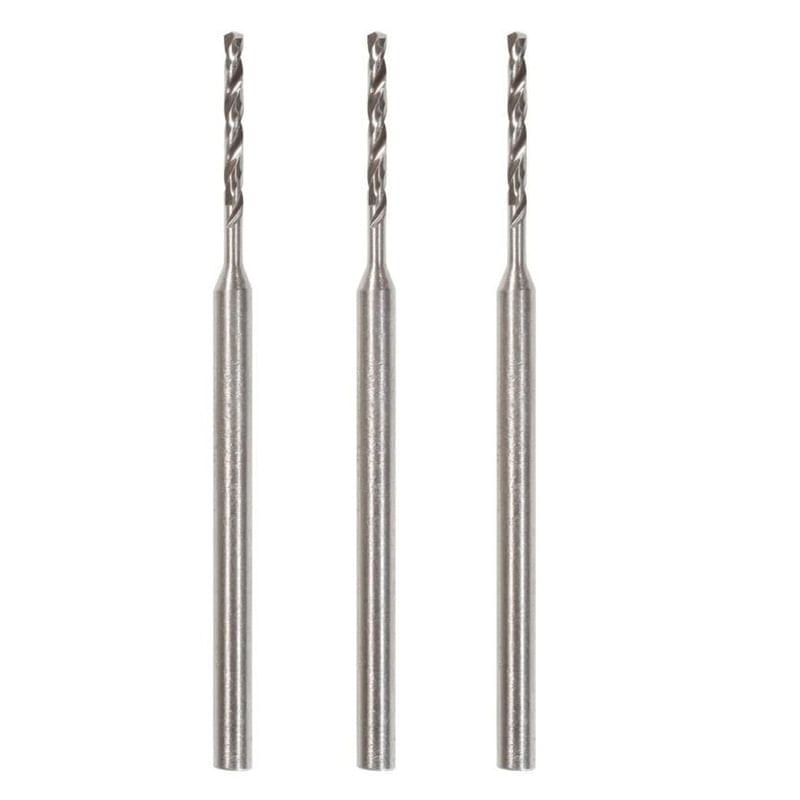 Casa si Gradina - Constructii - Scule electrice si accesorii - Seturi si accesorii pentru gaurit si insurubat - Set burghie HSS pentru metal, plastic si lemn Proxxon 28856, Ø1.2 mm, 3 bucati - Infinity.ro