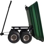 Casa si Gradina - Constructii - Depozitare, transport si protectie - Echipamente pentru transport si ridicat - Carucior tip remorca pentru gradina GGW 250 Guede 94336, 250 Kg - Infinity.ro