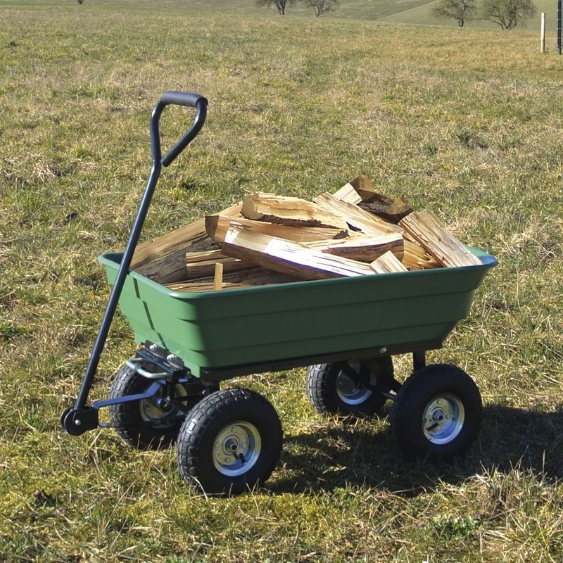 Casa si Gradina - Constructii - Depozitare, transport si protectie - Echipamente pentru transport si ridicat - Carucior tip remorca pentru gradina GGW 250 Guede 94336, 250 Kg - Infinity.ro