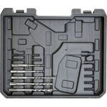 Casa si Gradina - Constructii - Scule de mana si unelte - Ciocane si dalti - Ciocan rotopercutor SDS Plus cu acumulator Li-Ion Guede 58508, 18 V, 2 Ah - Infinity.ro