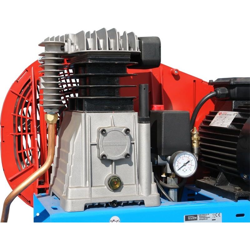 Casa si Gradina - Electrice - Echipamente electrice - Compresoare - Compresor cu ulei cu doi cilindrii PRO Guede 75520, 3000 W, 100 L, 10 bari - Infinity.ro