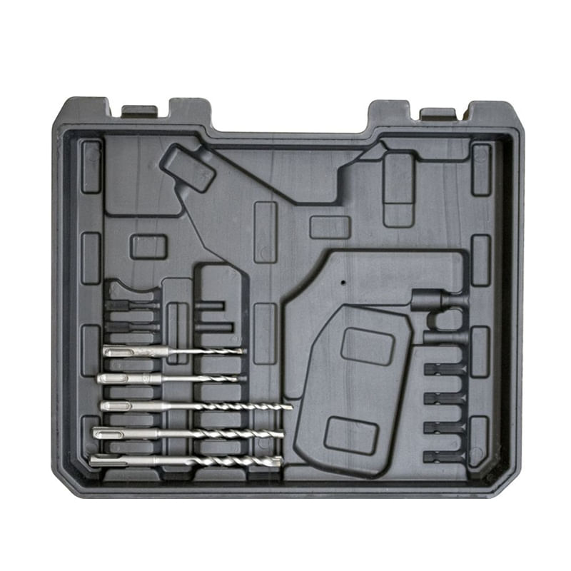 Casa si Gradina - Constructii - Scule de mana si unelte - Ciocane si dalti - Ciocan rotopercutor SDS Plus fara acumulatori Guede 58507, 18 V, 900 rpm, 1.2 J - Infinity.ro