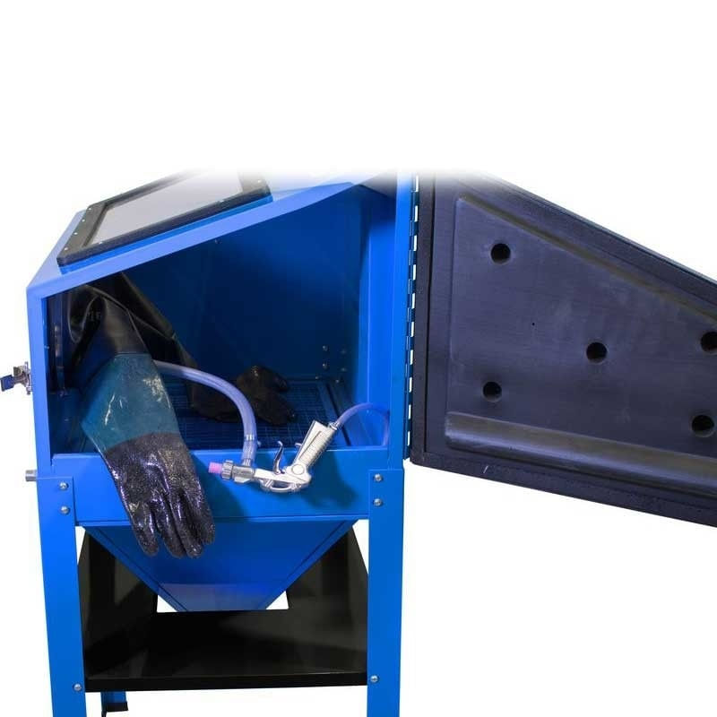Auto si Moto - Reparatii si depanare - Scule auto - Echipamente de sudura si sablare - Cabina de sablat GSK 220 LTR Guede 40028, 3-7 bari, 200-600 l min - Infinity.ro