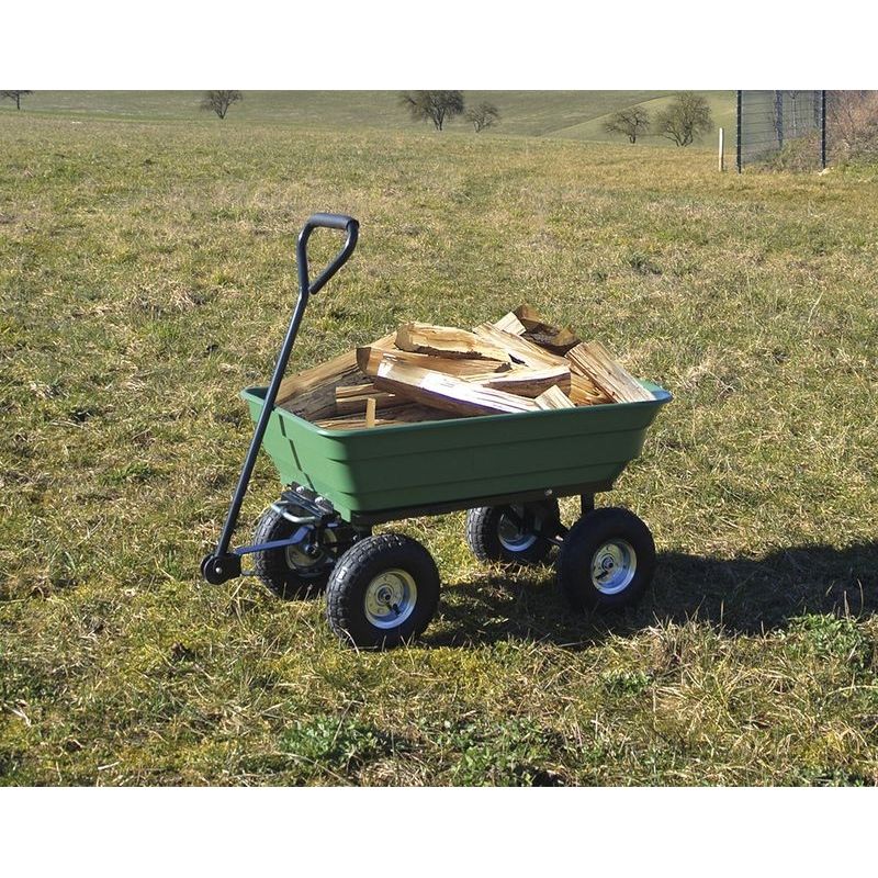 Casa si Gradina - Constructii - Depozitare, transport si protectie - Echipamente pentru transport si ridicat - Carucior tip remorca pentru gradina GGW 300 Guede 94337, 300 Kg - Infinity.ro