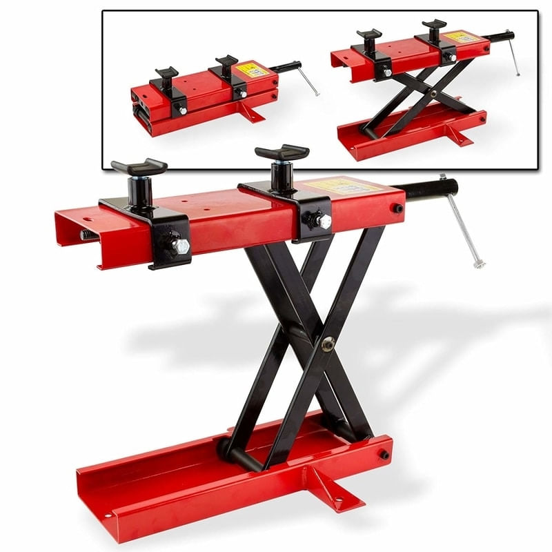 Casa si Gradina - Constructii - Depozitare, transport si protectie - Echipamente pentru transport si ridicat - Cric pentru motociclete Dema 24404, 500 kg, 5.5 x 5.5 cm - Infinity.ro