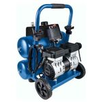 Casa si Gradina - Electrice - Echipamente electrice - Compresoare - Compresor fara ulei HC20Si-Twin Ultra Silent Scheppach 5906145901, 750 W, 10 bari - Infinity.ro