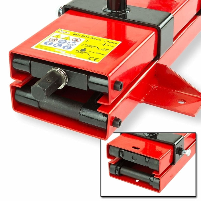 Casa si Gradina - Constructii - Depozitare, transport si protectie - Echipamente pentru transport si ridicat - Cric pentru motociclete Dema 24404, 500 kg, 5.5 x 5.5 cm - Infinity.ro