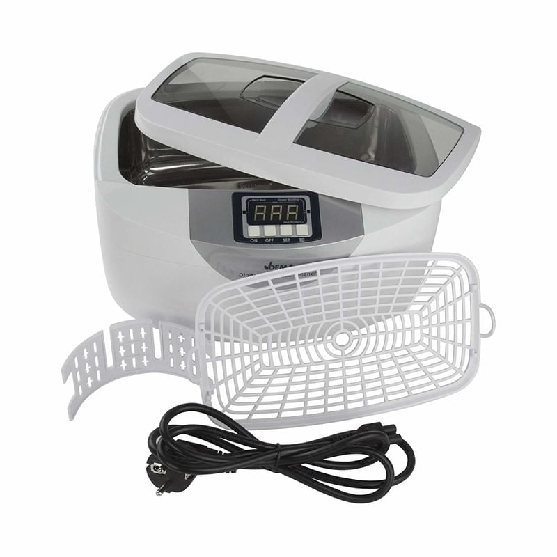 Ingrijire personala si Cosmetice - Aparate & accesorii ingrijire personala - Aparate cosmetice - Aparate pentru manichiura-pedichiura - Aparat de curatat cu ultrasunete Dema 60949, 170 W, 2200 ml, 42000 Hz - Infinity.ro