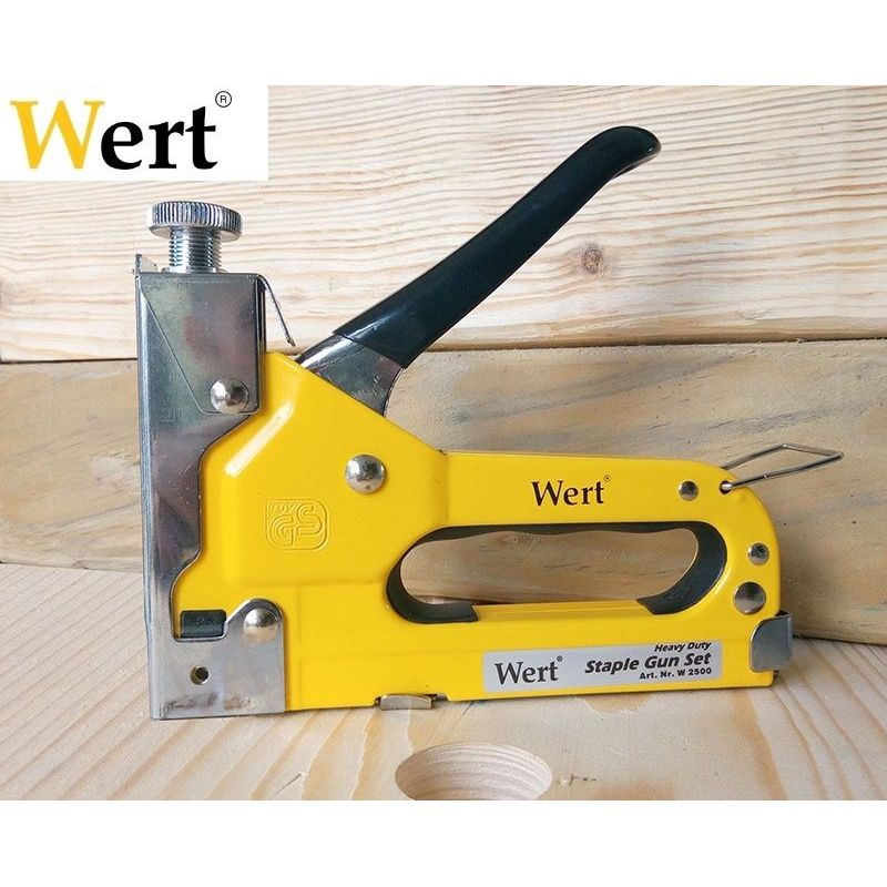 Sport si Outdoor - Camping - Cutite, bricege si accesorii - Unelte multifunctionale - Set capsator manual reglabil plus rezerve Wert 2500, 8-12 mm, 1500 piese - Infinity.ro