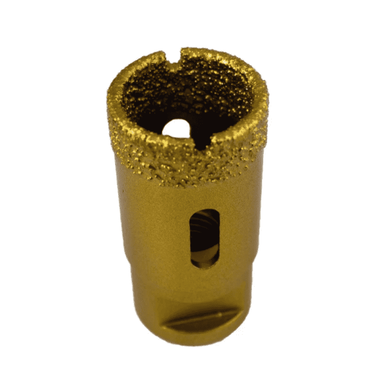 Casa si Gradina - Constructii - Scule electrice si accesorii - Seturi si accesorii pentru gaurit si insurubat - Carota diamantata pentru polizor unghiular Troy 27450-25mm, Ø25 mm - Infinity.ro