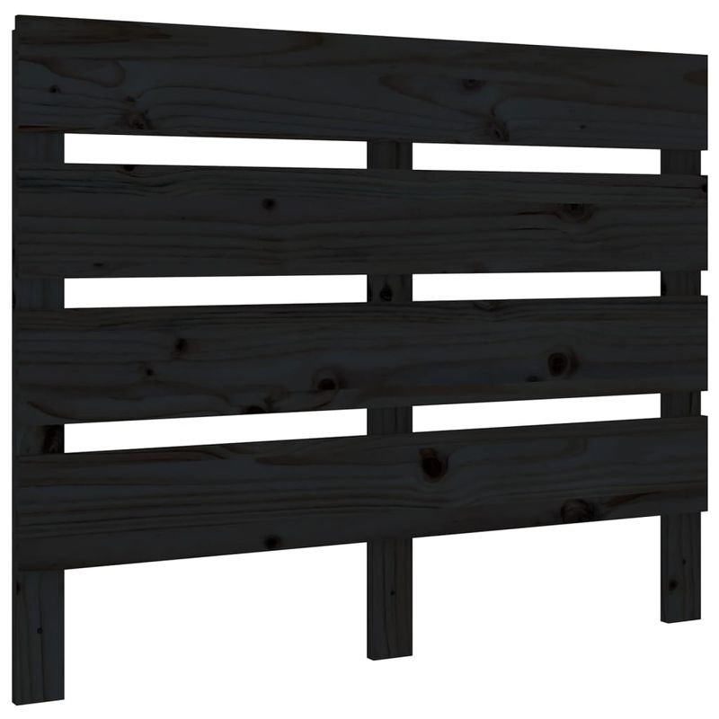 Casa si Gradina - Mobilier - Paturi si accesorii - Paturi - Cadru de pat, negru, 90x200 cm, lemn masiv de pin - Infinity.ro