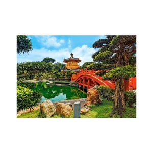 Puzzle 1000 piese Castorland - Nan Lian Garden, Honk Kong