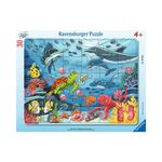 Jucarii, Copii si Bebe - Jucarii si jocuri - Jocuri si puzzle - Puzzle - Puzzle 30 piese Ravensburger - Animale Marine - Infinity.ro