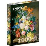 Jucarii, Copii si Bebe - Jucarii si jocuri - Jocuri si puzzle - Puzzle - Puzzle 1000 piese Enjoy - Franz Xaver Petter: Flower Piece - Infinity.ro