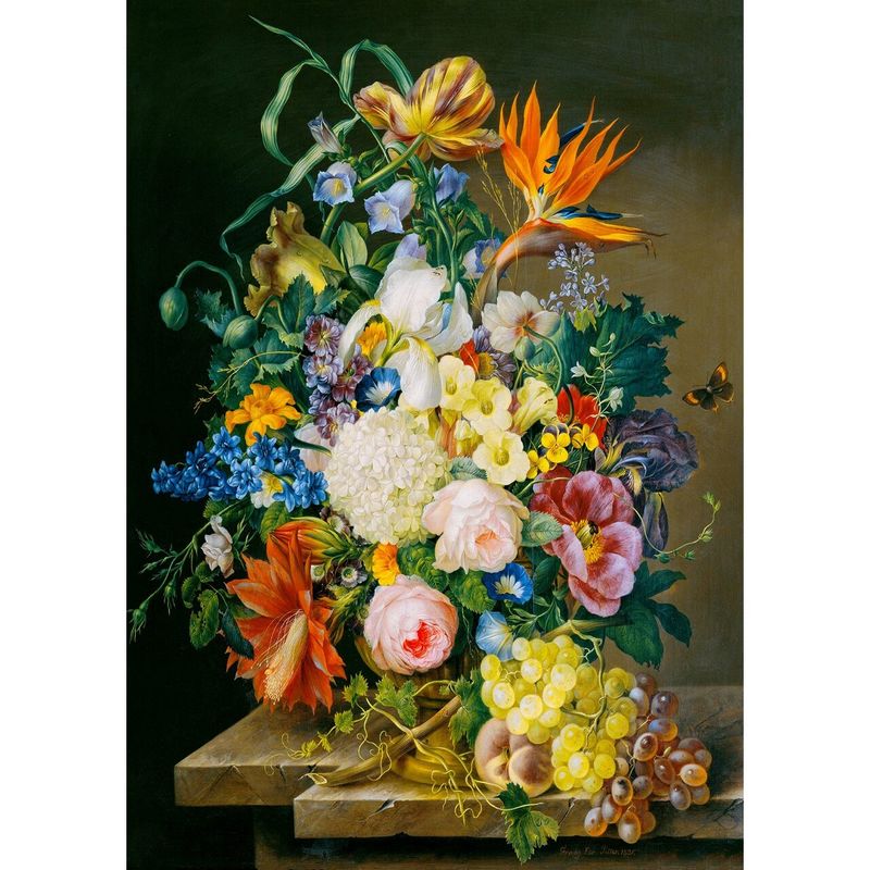 Jucarii, Copii si Bebe - Jucarii si jocuri - Jocuri si puzzle - Puzzle - Puzzle 1000 piese Enjoy - Franz Xaver Petter: Flower Piece - Infinity.ro