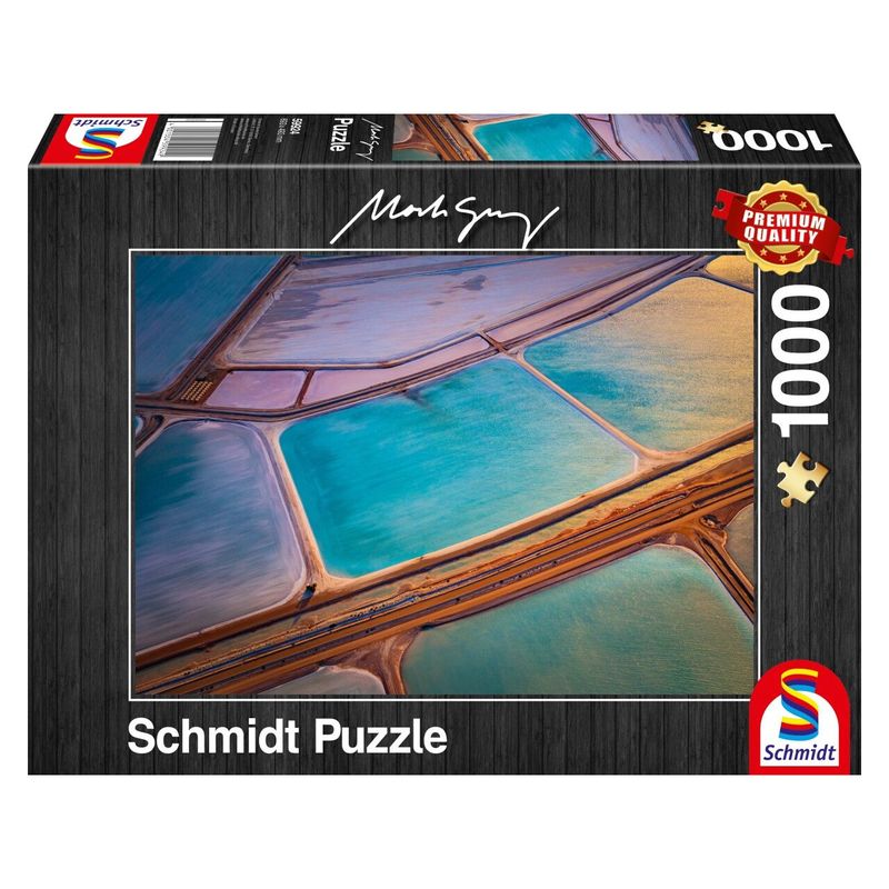 Jucarii, Copii si Bebe - Jucarii si jocuri - Jocuri si puzzle - Puzzle - Puzzle Schmidt - Mark Gray: Pasteluri, 1000 piese - Infinity.ro