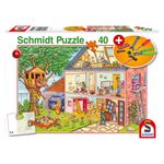 Jucarii, Copii si Bebe - Jucarii si jocuri - Jocuri si puzzle - Puzzle - Puzzle Schmidt - Om Bun La Toate, 40 piese - Infinity.ro