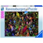 Jucarii, Copii si Bebe - Jucarii si jocuri - Jocuri si puzzle - Puzzle - Puzzle Ravensburger - Arta Pasarilor, 1000 piese - Infinity.ro