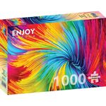 Jucarii, Copii si Bebe - Jucarii si jocuri - Jocuri si puzzle - Puzzle - Puzzle 1000 piese Enjoy - Colorful Paint Swirl - Infinity.ro