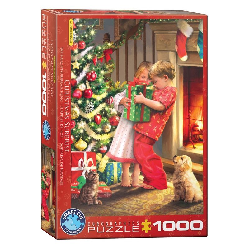 Jucarii, Copii si Bebe - Jucarii si jocuri - Jocuri si puzzle - Puzzle - Puzzle Eurographics - Christmas Surprise, 1000 piese - Infinity.ro