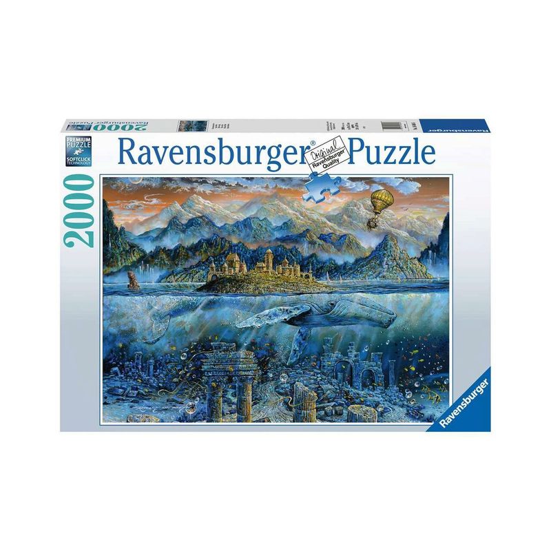 Jucarii, Copii si Bebe - Jucarii si jocuri - Jocuri si puzzle - Puzzle - Puzzle Ravensburger - Wise Whale, 2000 piese - Infinity.ro