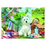 Jucarii, Copii si Bebe - Jucarii si jocuri - Jocuri si puzzle - Puzzle - Puzzle 500 piese XXL - Scottie Dog Picnic - Infinity.ro