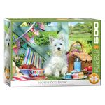Jucarii, Copii si Bebe - Jucarii si jocuri - Jocuri si puzzle - Puzzle - Puzzle 500 piese XXL - Scottie Dog Picnic - Infinity.ro