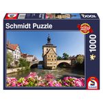 Jucarii, Copii si Bebe - Jucarii si jocuri - Jocuri si puzzle - Puzzle - Puzzle Schmidt - Bamberg, Regnitz And Old Town Hall, 1000 piese - Infinity.ro