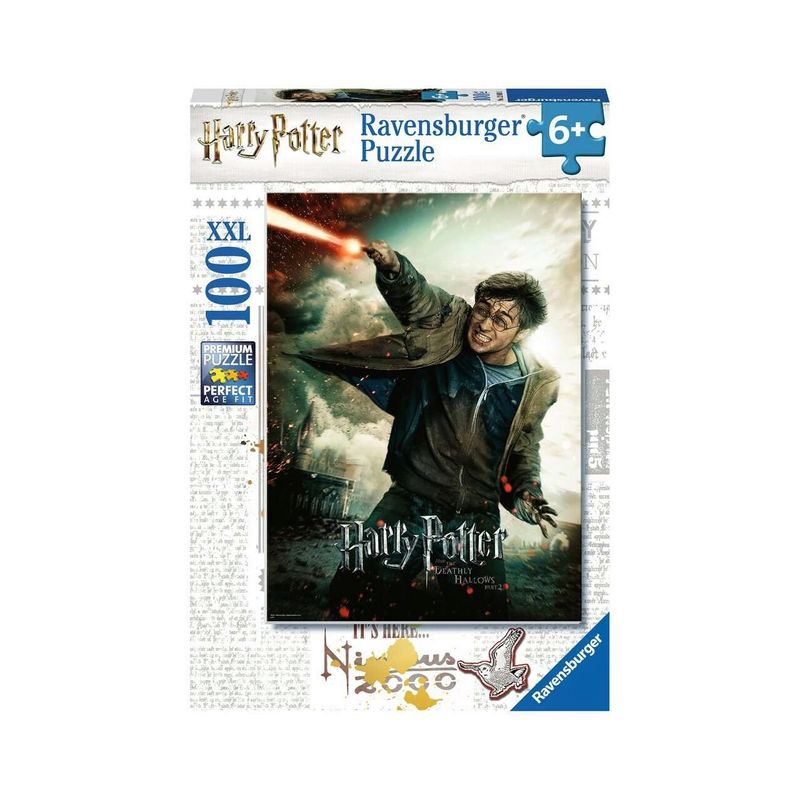Jucarii, Copii si Bebe - Jucarii si jocuri - Jocuri si puzzle - Puzzle - Puzzle Ravensburger - Harry Potter, 100 piese XXL - Infinity.ro