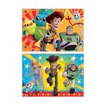 Jucarii, Copii si Bebe - Jucarii si jocuri - Jocuri si puzzle - Puzzle - Puzzle din lemn Educa - Toy Story 4, 2x50 piese - Infinity.ro