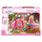 Jucarii, Copii si Bebe - Jucarii si jocuri - Jocuri si puzzle - Puzzle - Puzzle Schmidt - Baby Born - Come On, Let'S Go Camping!, 40 piese - Infinity.ro