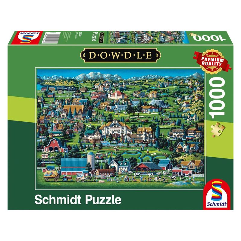 Jucarii, Copii si Bebe - Jucarii si jocuri - Jocuri si puzzle - Puzzle - Puzzle Schmidt - Eric Dowdle: Midway, 1000 piese - Infinity.ro