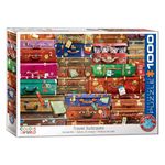 Jucarii, Copii si Bebe - Jucarii si jocuri - Jocuri si puzzle - Puzzle - Puzzle Eurographics - Travel Suitcases, 1000 piese - Infinity.ro