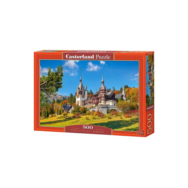 Jucarii, Copii si Bebe - Jucarii si jocuri - Jocuri si puzzle - Puzzle - Puzzle Castorland - Castle Peles, Romania, 500 piese - Infinity.ro
