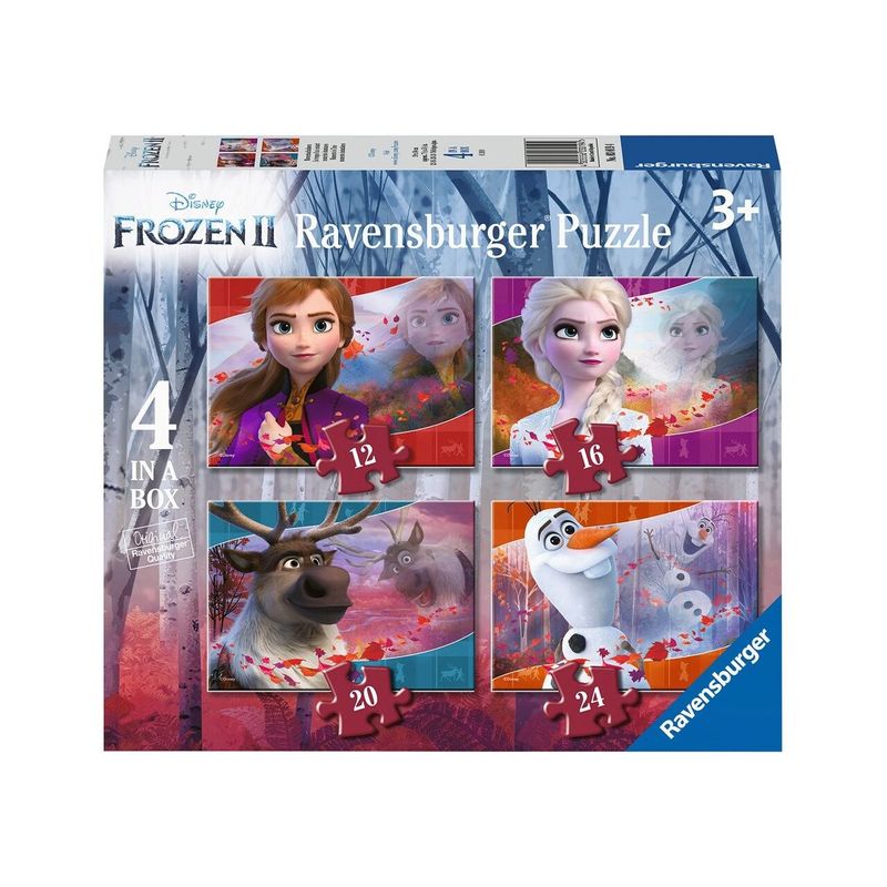 Jucarii, Copii si Bebe - Jucarii si jocuri - Jocuri si puzzle - Puzzle - Puzzle Ravensburger - Frozen II, 12/16/20/24 piese - Infinity.ro