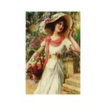 Jucarii, Copii si Bebe - Jucarii si jocuri - Jocuri si puzzle - Puzzle - Puzzle Gold Puzzle - Emile Vernon: Flower Garden, 1000 piese - Infinity.ro