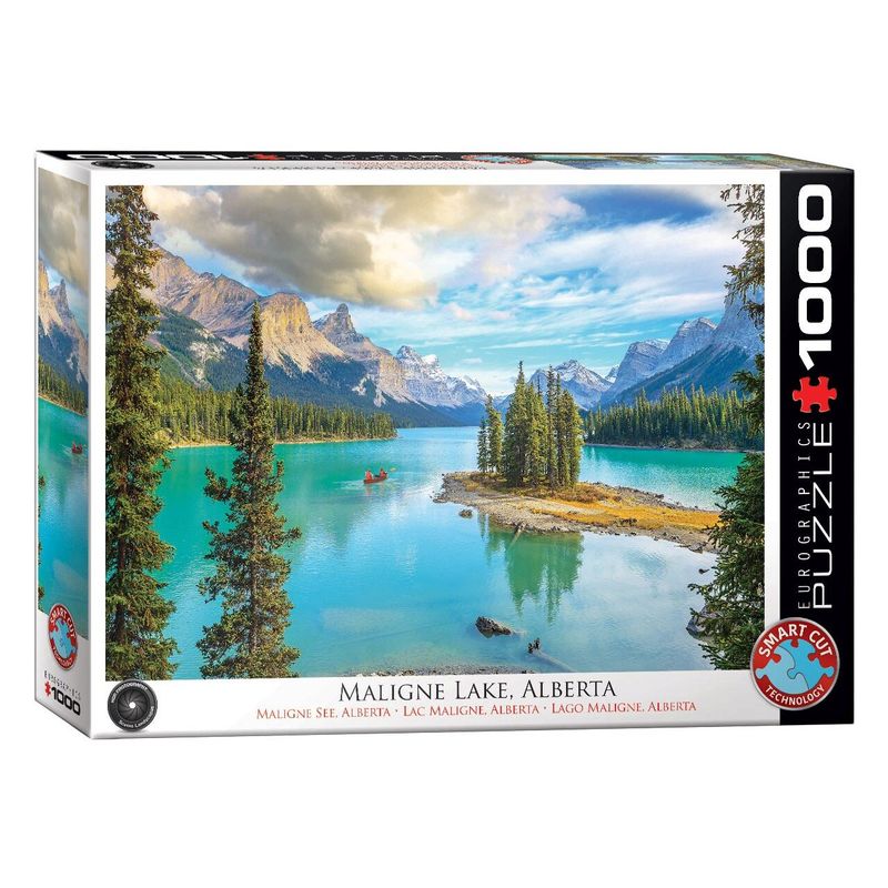 Jucarii, Copii si Bebe - Jucarii si jocuri - Jocuri si puzzle - Puzzle - Puzzle Eurographics - Maligne Lake Alberta, 1000 piese - Infinity.ro