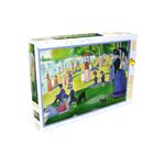 Jucarii, Copii si Bebe - Jucarii si jocuri - Jocuri si puzzle - Puzzle - Puzzle Gold Puzzle - Georges Seurat: A Sunday Afternoon on the Island of La Grande Jatte, 1000 piese - Infinity.ro