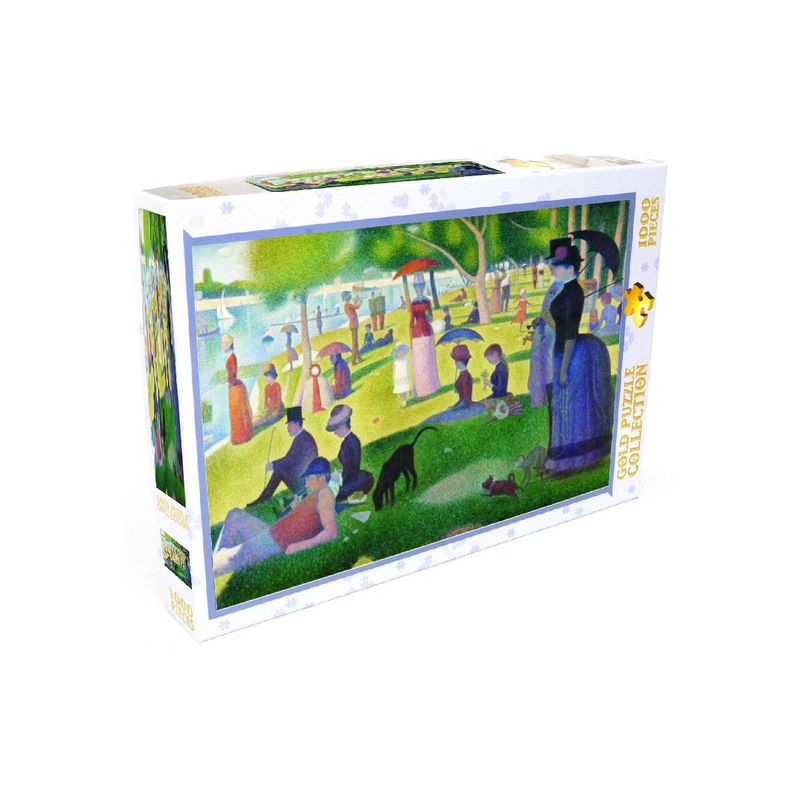 Jucarii, Copii si Bebe - Jucarii si jocuri - Jocuri si puzzle - Puzzle - Puzzle Gold Puzzle - Georges Seurat: A Sunday Afternoon on the Island of La Grande Jatte, 1000 piese - Infinity.ro
