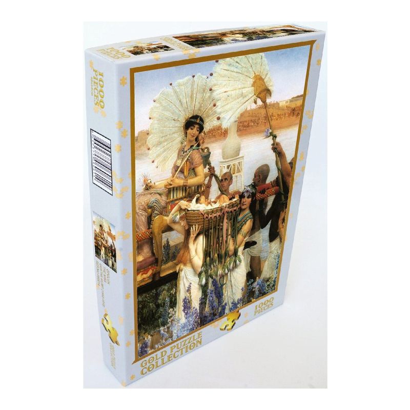 Jucarii, Copii si Bebe - Jucarii si jocuri - Jocuri si puzzle - Puzzle - Puzzle Gold Puzzle - Sir Lawrence Alma-Tadema: The Finding of Moses, 1000 piese - Infinity.ro