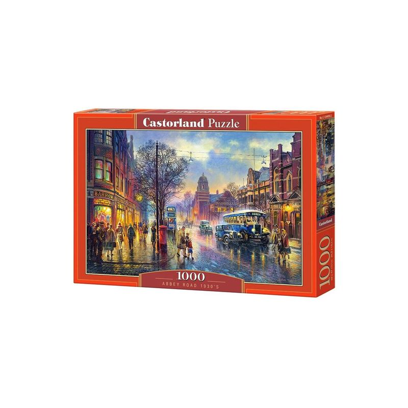 Jucarii, Copii si Bebe - Jucarii si jocuri - Jocuri si puzzle - Puzzle - Puzzle Castorland - Abbey Road 1930's, 1000 piese - Infinity.ro