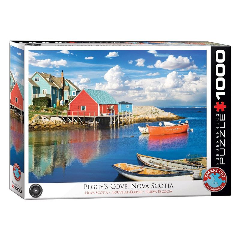 Jucarii, Copii si Bebe - Jucarii si jocuri - Jocuri si puzzle - Puzzle - Puzzle Eurographics - Peggy's Cove Nova Scotia, 1000 piese - Infinity.ro
