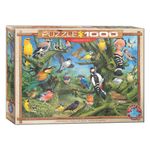 Jucarii, Copii si Bebe - Jucarii si jocuri - Jocuri si puzzle - Puzzle - Puzzle Eurographics - Joahn Francis: Garden Birds, 1000 piese - Infinity.ro