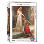 Jucarii, Copii si Bebe - Jucarii si jocuri - Jocuri si puzzle - Puzzle - Puzzle Eurographics - Leighton Edmund Blair: Der Ritterschlag, 1000 piese - Infinity.ro