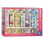 Jucarii, Copii si Bebe - Jucarii si jocuri - Jocuri si puzzle - Puzzle - Puzzle Eurographics - Tea Cups Boxes, 1000 piese - Infinity.ro