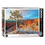 Jucarii, Copii si Bebe - Jucarii si jocuri - Jocuri si puzzle - Puzzle - Puzzle Eurographics - Winter Sunrise, 1000 piese - Infinity.ro