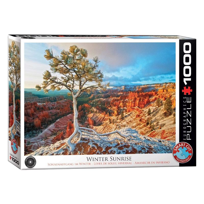 Jucarii, Copii si Bebe - Jucarii si jocuri - Jocuri si puzzle - Puzzle - Puzzle Eurographics - Winter Sunrise, 1000 piese - Infinity.ro