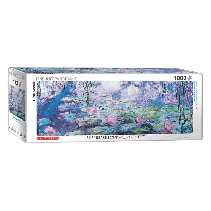 Jucarii, Copii si Bebe - Jucarii si jocuri - Jocuri si puzzle - Puzzle - Puzzle panoramic Eurographics - Claude Monet: Waterlillies, 1000 piese - Infinity.ro